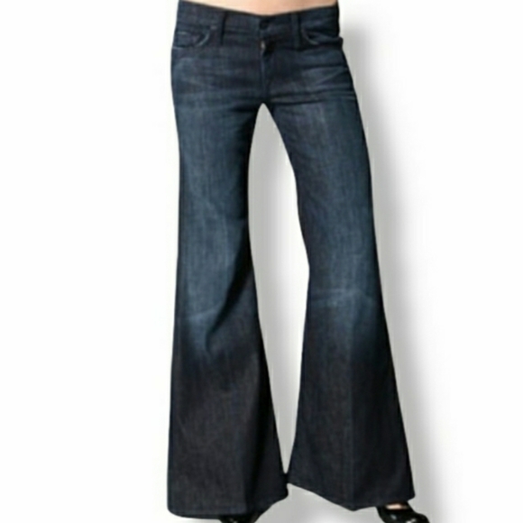 7 For All Mankind Denim - 7 For All Mankind Super Flare Jeans Bellbottom Great Condition